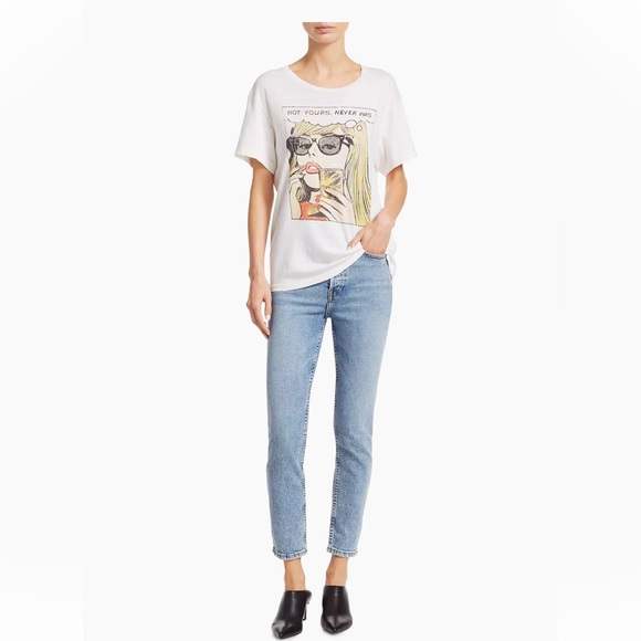 Re/Done Denim - Re/Done Jeans 90s High Rise Ankle Crop Size 27